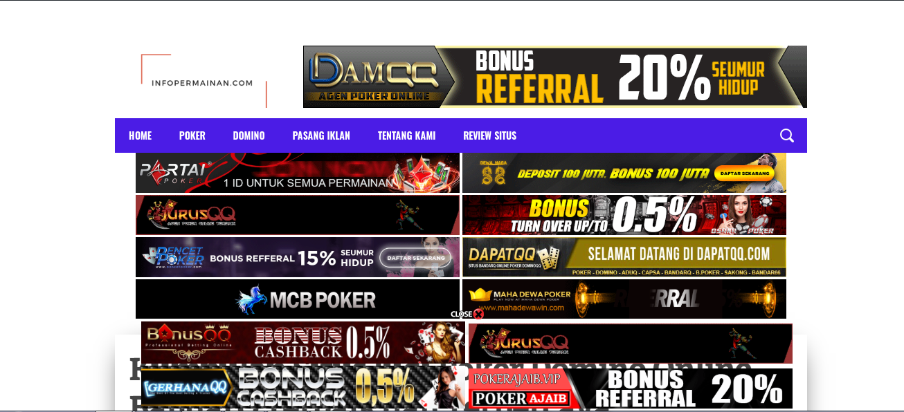 Daftar Situs Poker Online Indonesia Uang Asli Terpercaya Dan Terbaik 2020